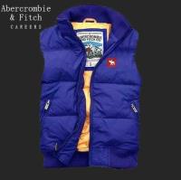 heren abercrombie fitch bodywarmer moose logo blauw geel Best Verkopende m8bsr754